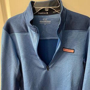 Classic Fit Blue Vineyard Vines 1/2 Zip